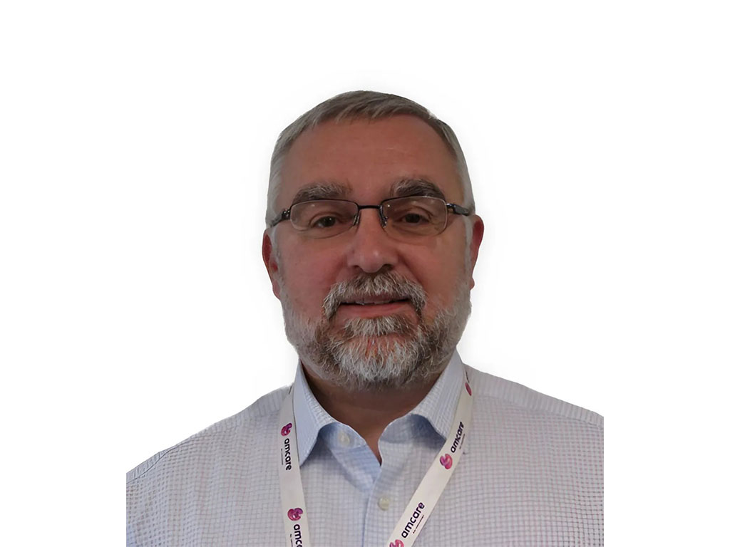 a man wearing glasses