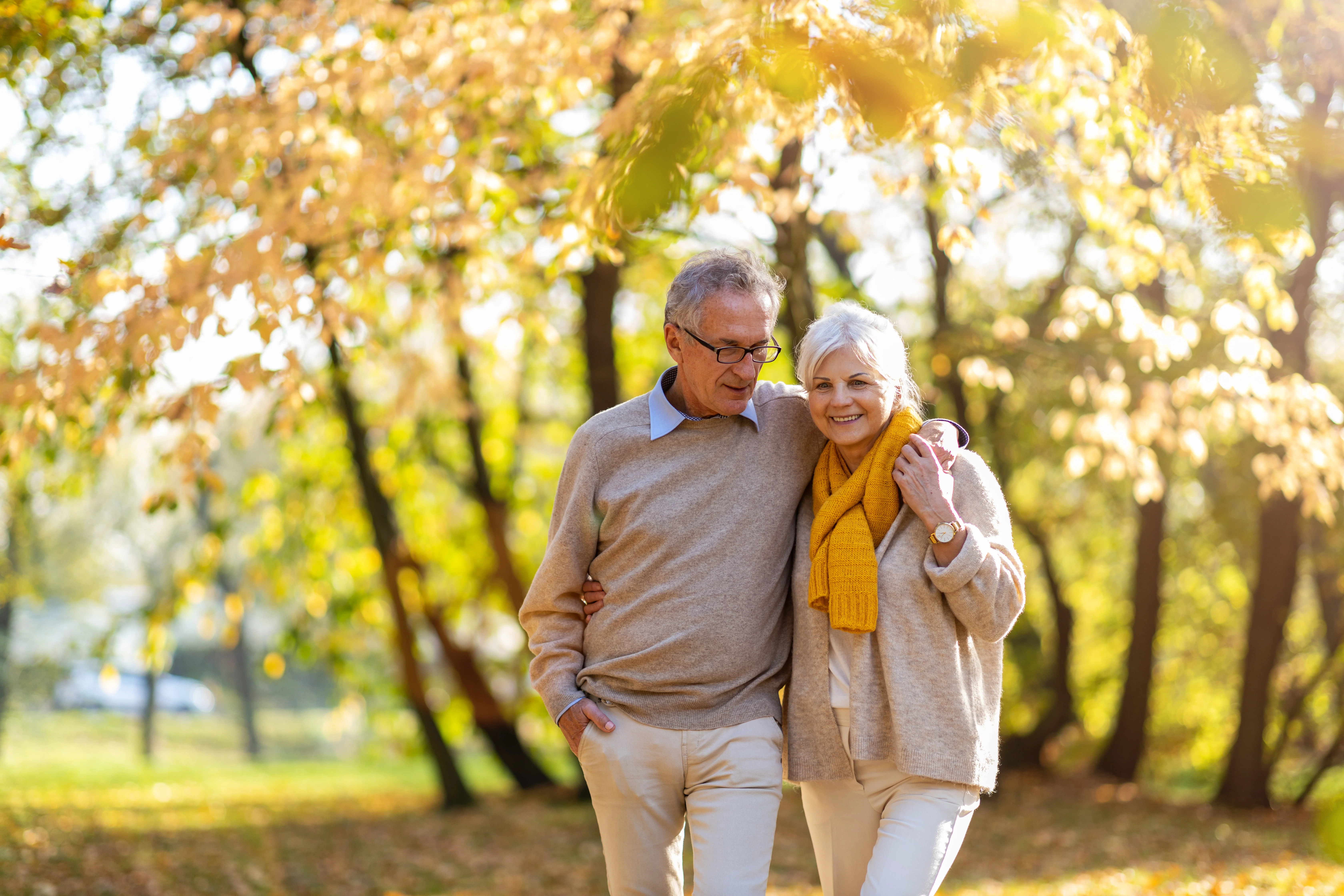 a man and woman posing for a picture